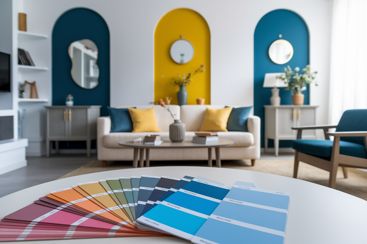 Comment harmoniser les couleurs de peinture avec la décoration de ma maison ?